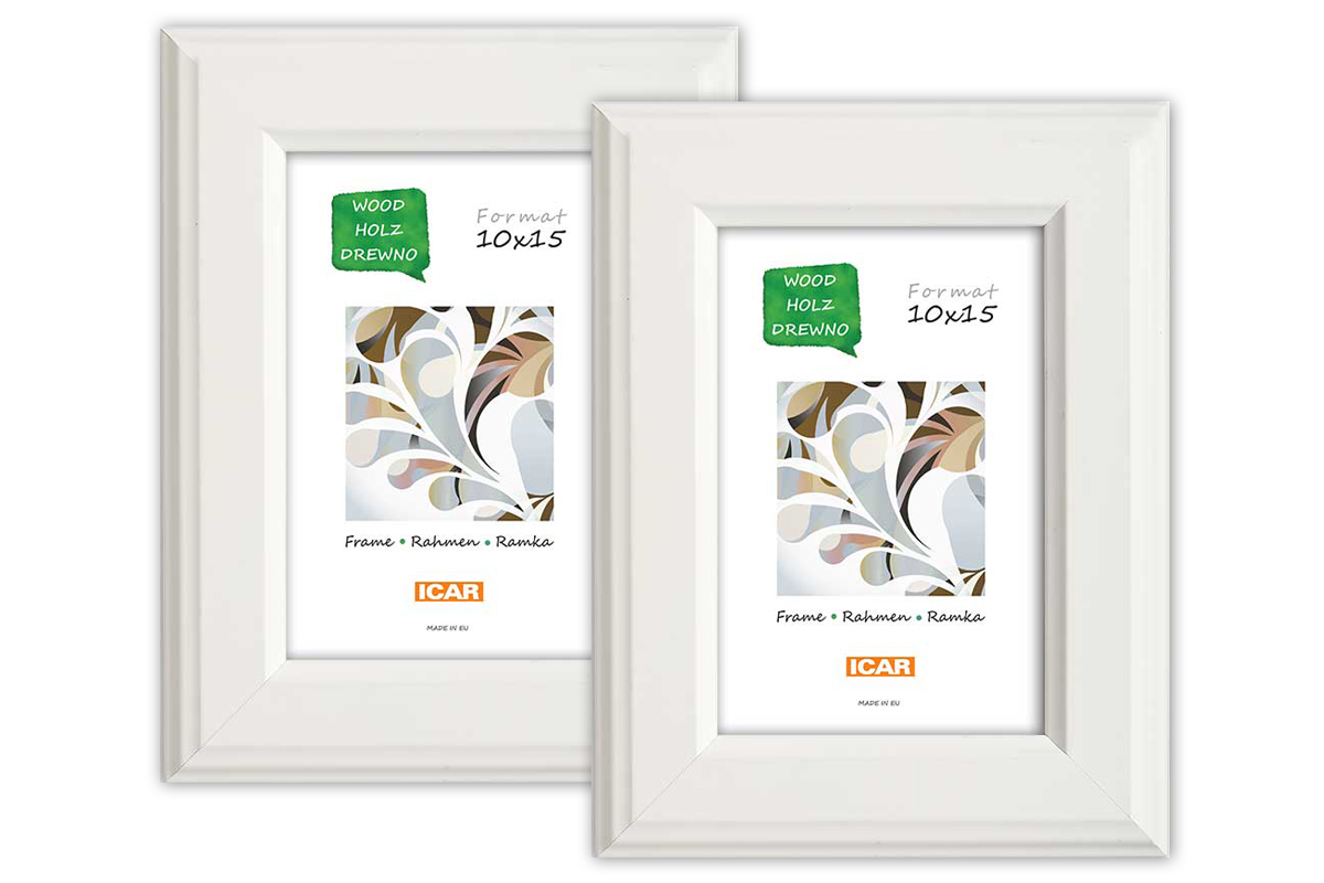 Bilderrahmen DRZ A Doppelpack 1 weiß